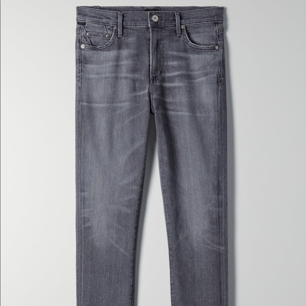 Citizens of Humanity Rocket Crop Grey Wash
